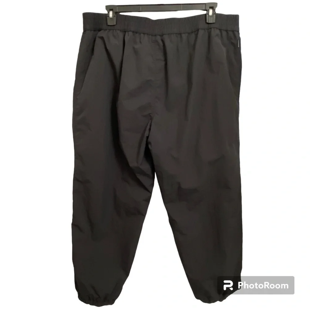 OBERMEYER / Black Lined Ski Snowboarding Pants Size 2XL Short
